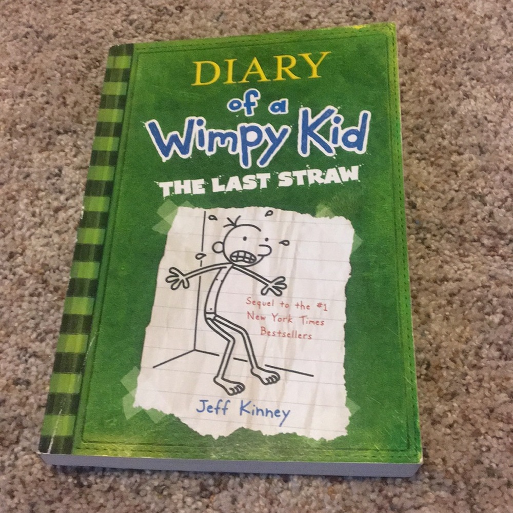 Diary of a wimpy kid book